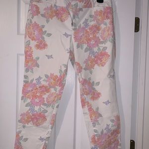 Floral Pixie Pants
